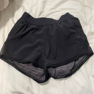 Black lululemon shorts